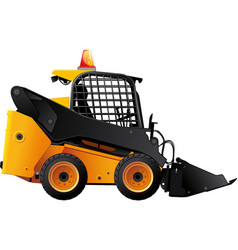 Mini bulldozer Royalty Free Vector Image - VectorStock