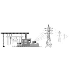 Electrical Substation Vector Images (over 850)