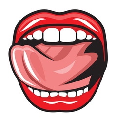 Lips tongue pop art1 resize Royalty Free Vector Image