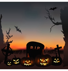Halloween treats message design Royalty Free Vector Image