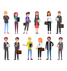 Professions set 4 Royalty Free Vector Image - VectorStock