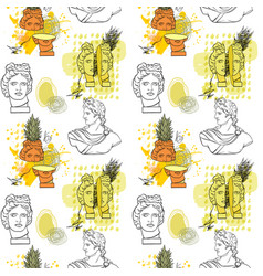 Ancient iceland pattern seamless design Royalty Free Vector