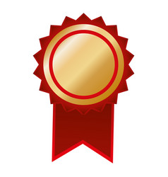 award ribbon blank royalty free vector image vectorstock