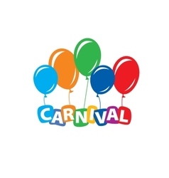 Mardi gras carnival flag Royalty Free Vector Image