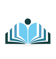 Book learning icon Royalty Free Vector Image - VectorStock