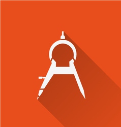 Calipers icon simple style Royalty Free Vector Image