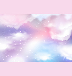 Gradient pastel sky background design Royalty Free Vector
