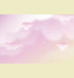 Gradient pastel sky background design Royalty Free Vector