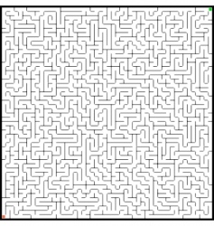 Perfect maze eps 8 Royalty Free Vector Image - VectorStock