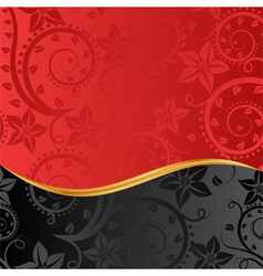 Luxury damask background Royalty Free Vector Image