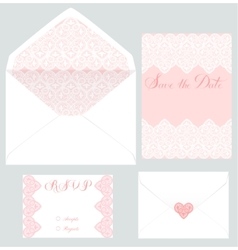 Lace background with a place for text Royalty Free Vector