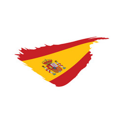 Spain flag Royalty Free Vector Image - VectorStock