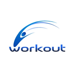 workout logo vector