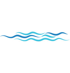 Water wave design Royalty Free Vector Image - VectorStock