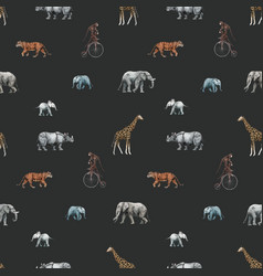 Beautiful Stock Seamless Pattern With Cute Vector Image Beautiful Stock Seamless Pattern With Cute Vector Image