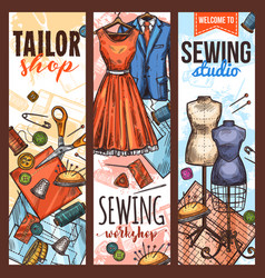 Banner Tailor Vector Images Over 1 100
