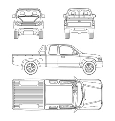 Blueprint Truck Vector Images (over 1,900)