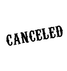 Canceled Rubber Stamp Royalty Free Vector Image