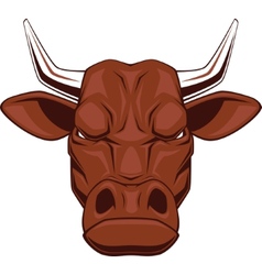 Ferocious bull Royalty Free Vector Image - VectorStock