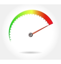 Speedometer measuring scale speed test download Vector Image