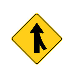 Usa traffic road signs intersection Royalty Free Vector