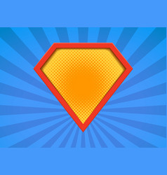 Versus superhero fight comic pop art retro battle Vector Image