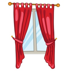 Cartoon home window Royalty Free Vector Image - VectorStock