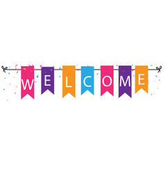 Welcome Banner Vector Images Over 36 000