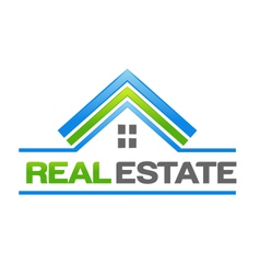 Real estate community logo Royalty Free Vector Image