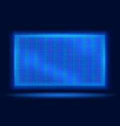 Creative of led screen macro Royalty Free Vector Image