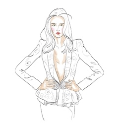 Fashion Model Posing Sketch Vector Images Over 2 900 Download 31,937 fashion sketch free vectors. fashion model posing sketch vector