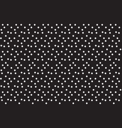 Seamless dark pattern with big white polka dots Vector Image