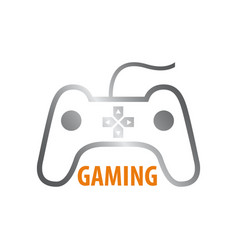 Gaming Logo With Letter A And Gamepad Royalty Free Vector