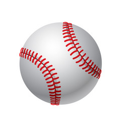 Baseball black-white Royalty Free Vector Image