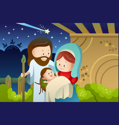 Mary and Jesus Royalty Free Vector Image - VectorStock