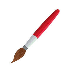 Artist paintbrush cartoon Royalty Free Vector Image