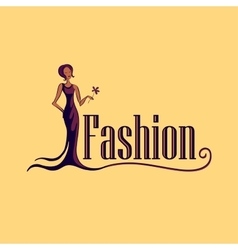 Fashion logo symbol Royalty Free Vector Image - VectorStock