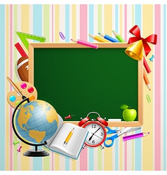 Back to school background Royalty Free Vector Image