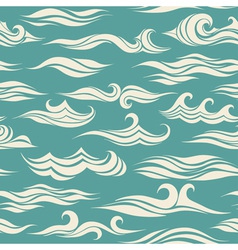 Seamless waves Royalty Free Vector Image - VectorStock
