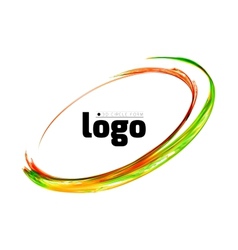 Logo colorful circle Royalty Free Vector Image