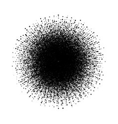 Abstract black explosion geometric background Vector Image
