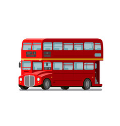 Double decker bus Royalty Free Vector Image - VectorStock