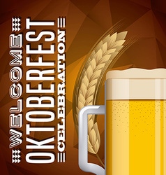 Welcome oktoberfest Royalty Free Vector Image - VectorStock