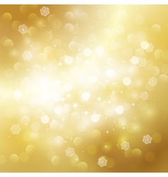 Abstract magic gold light background Royalty Free Vector