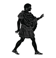 Roman empire warrior Royalty Free Vector Image