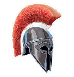 Ancient roman warrior Royalty Free Vector Image