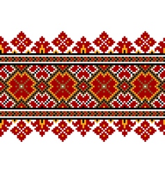 Ukrainian pattern ornament Royalty Free Vector Image