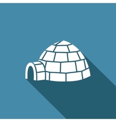 Igloo icon vector