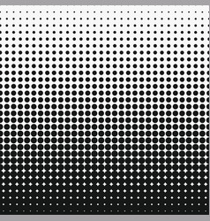 Circle gradient halftone dots background pop art Vector Image