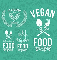 Food design over beige background Royalty Free Vector Image